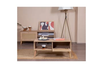 Velin TV-benk 55 cm - Mellomfarget tre - Møbler - TV- & Mediamøbler - TV benk & mediabenk