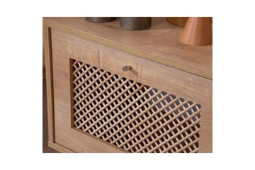 Velin TV-benk 55 cm - Mellomfarget tre - Møbler - TV- & Mediamøbler - TV benk & mediabenk