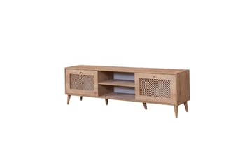 Velin TV-benk 55 cm - Mellomfarget tre - Møbler - TV- & Mediamøbler - TV benk & mediabenk