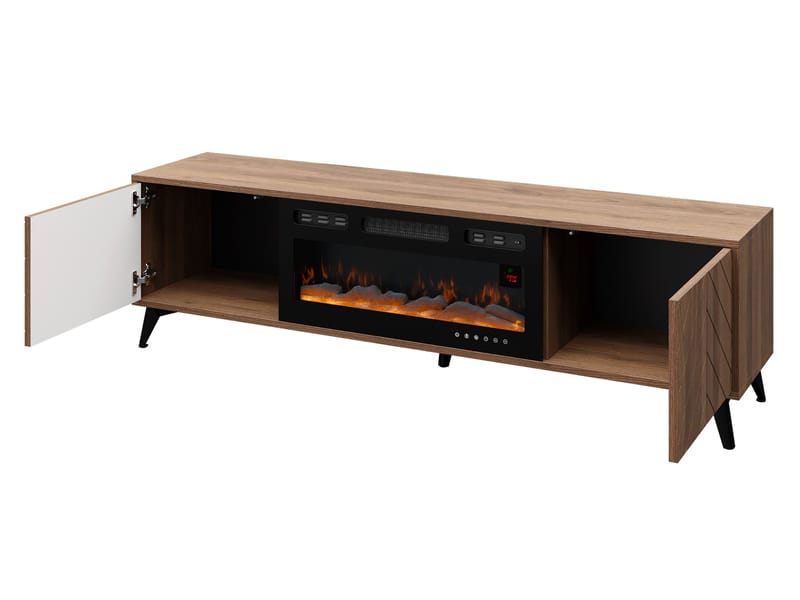 Vemdalen TV-benk 184 cm - brun - Møbler - TV- & Mediamøbler - TV benk & mediabenk