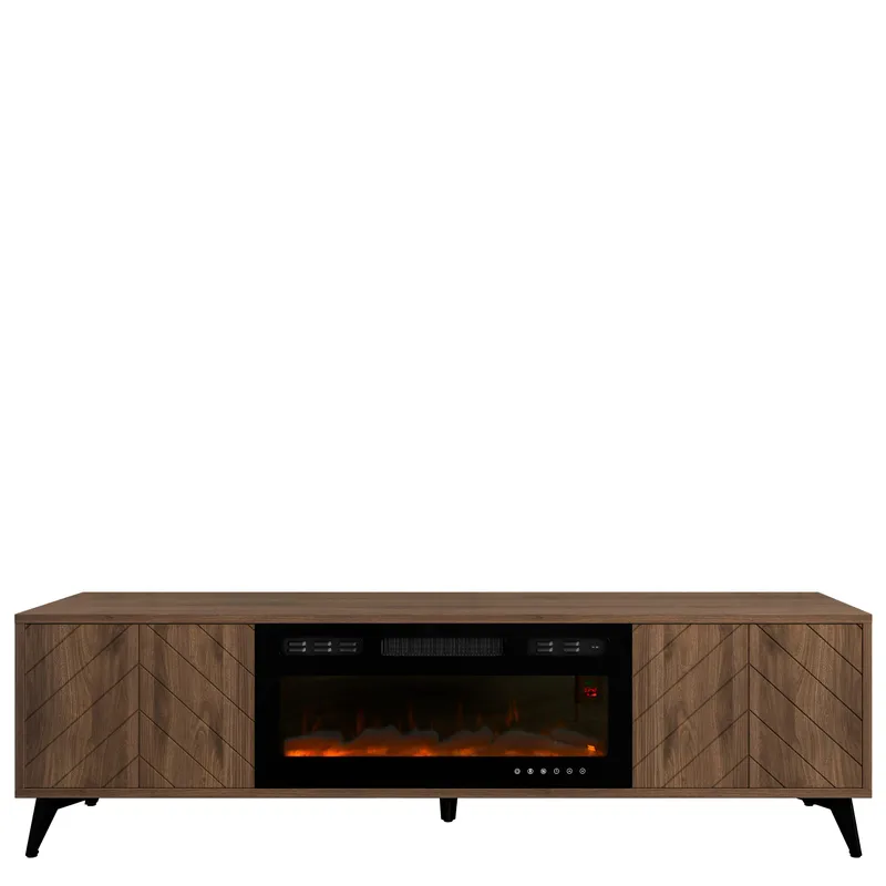 Vemdalen TV-benk 184 cm - brun - Møbler - TV- & Mediamøbler - TV benk & mediabenk