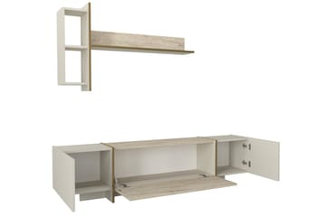 Veyron TV-benk 180 cm - Beige/Sandstein - Møbler - TV- & Mediamøbler - TV benk & mediabenk