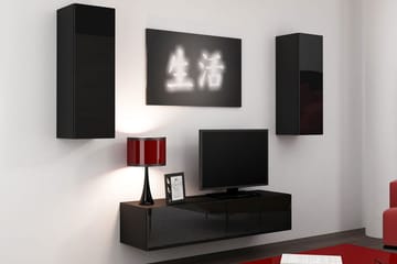 Vigo TV-møbelsett 210x40x180 cm - Møbler - TV- & Mediamøbler - TV-møbelsett