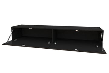 Vigo TV-møbelsett 230x40x180 cm - Svart / Hvit - Møbler - TV- & Mediamøbler - TV-møbelsett