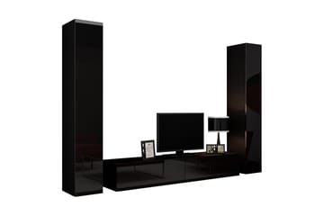 Vigo TV-møbelsett 260x40x180 cm - Møbler - TV- & Mediamøbler - TV-møbelsett