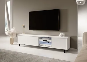 Vipan TV-benk 175 cm - Hvit - Møbler - TV- & Mediamøbler - TV benk & mediabenk