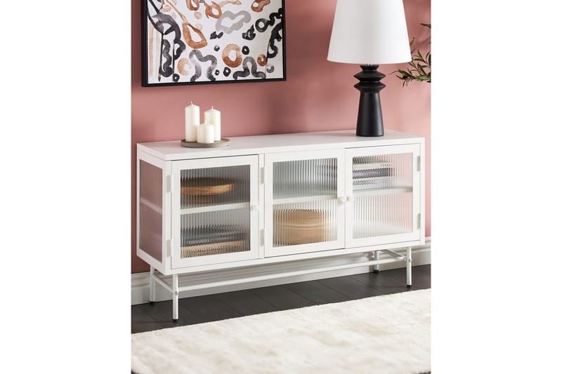 Vitrine Devon Hvit - Hvit - Møbler - TV- & Mediamøbler - TV-skap