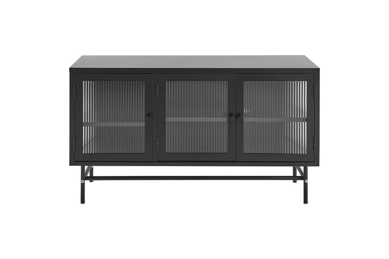 Vitrine Devon Svart - Svart - Møbler - TV- & Mediamøbler - TV-skap