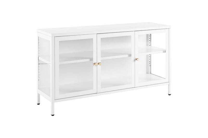 Vitrine Newport Hvit - Hvit - Møbler - TV- & Mediamøbler - TV-skap