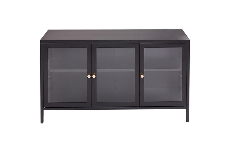 Vitrine Newport Svart - Svart - Møbler - TV- & Mediamøbler - TV-skap