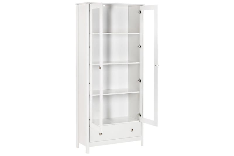 Vitrine Nornalup Hvit - Hvit - Møbler - TV- & Mediamøbler - TV-skap