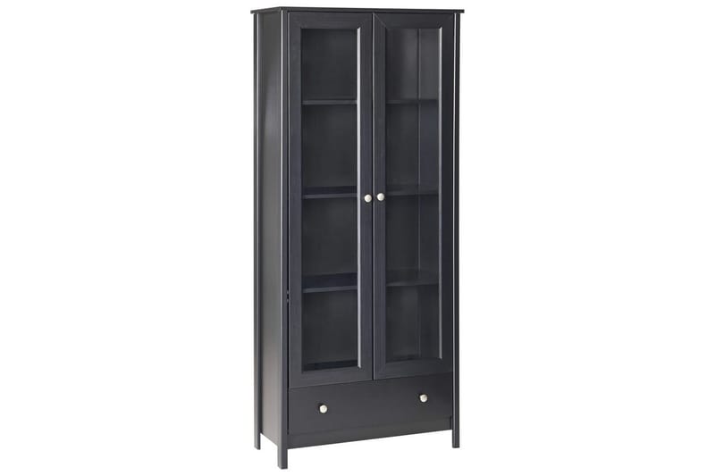 Vitrine Nornalup Svart, Svart
