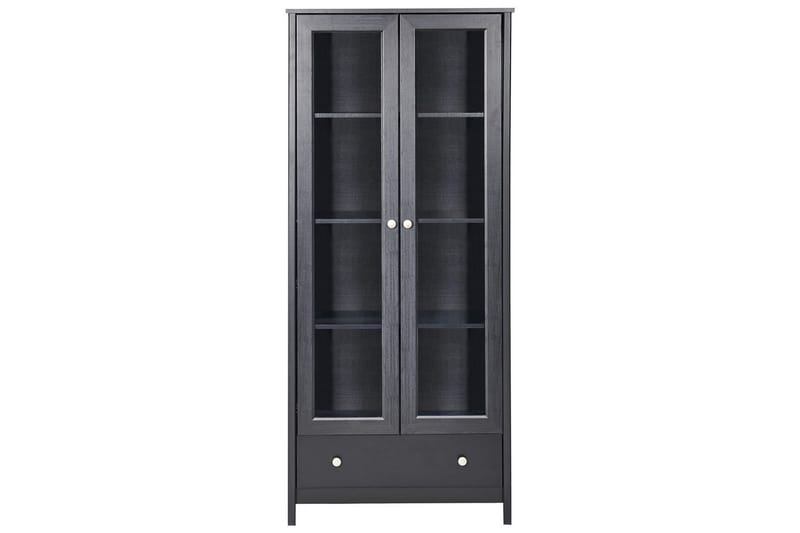 Vitrine Nornalup Svart - Svart - Møbler - TV- & Mediamøbler - TV-skap