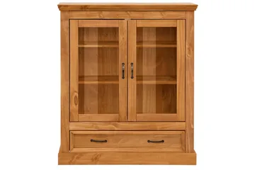 Vitrine Selma Beis/funksjonsbeskrivelse - Beis/funksjonsbeskrivelse - Oppbevaring - Skap - Vitrineskap