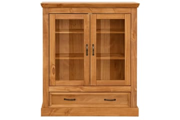 Vitrine Selma Beis/funksjonsbeskrivelse - Beis/funksjonsbeskrivelse - Oppbevaring - Skap - Vitrineskap