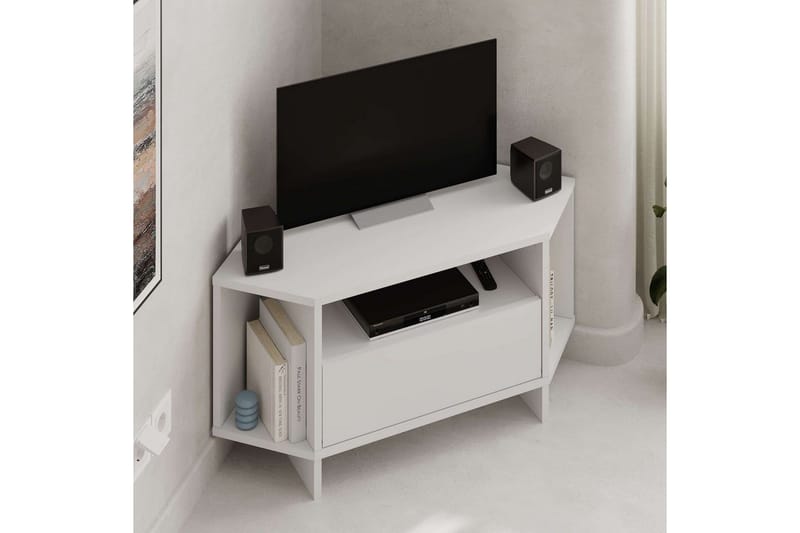 Viva TV-benk 95,7 cm - Hvit - Møbler - TV- & Mediamøbler - TV benk & mediabenk