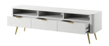 Walia TV-benk 162 cm - Hvit - Møbler - TV- & Mediamøbler - TV benk & mediabenk