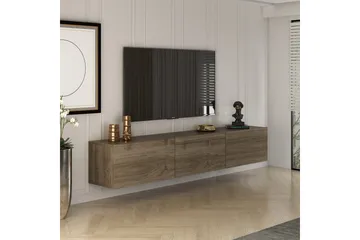 West Tv-benk 150 cm - Valnøtt - Møbler - TV- & Mediamøbler - TV benk & mediabenk