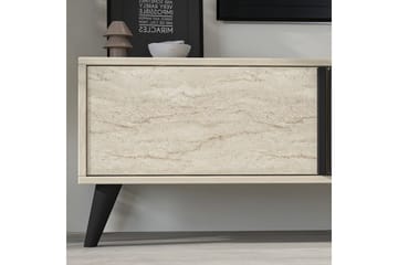 Ythmere TV-benk 160 cm - Taupe - Møbler - TV- & Mediamøbler - TV benk & mediabenk