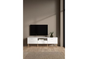 Yumi TV-benk 177 cm - Hvit - Møbler - TV- & Mediamøbler - TV benk & mediabenk