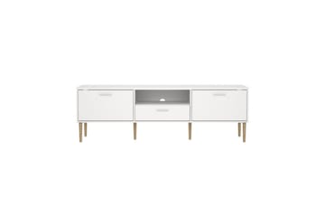 Yumi TV-benk 177 cm - Hvit - Møbler - TV- & Mediamøbler - TV benk & mediabenk