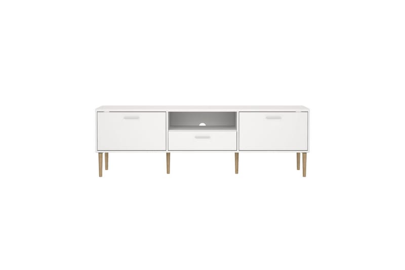 Yumi TV-benk 177 cm - Hvit - Møbler - TV- & Mediamøbler - TV benk & mediabenk
