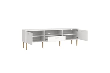 Yumi TV-benk 177 cm - Hvit - Møbler - TV- & Mediamøbler - TV benk & mediabenk