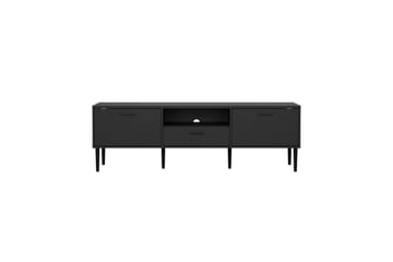 Yumi TV-benk 177 cm - Svart - Møbler - TV- & Mediamøbler - TV benk & mediabenk