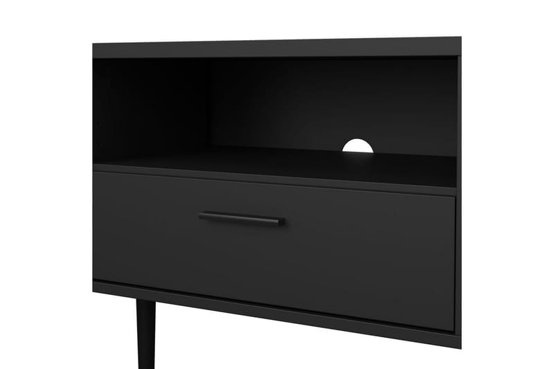 Yumi TV-benk 177 cm - Svart - Møbler - TV- & Mediamøbler - TV benk & mediabenk