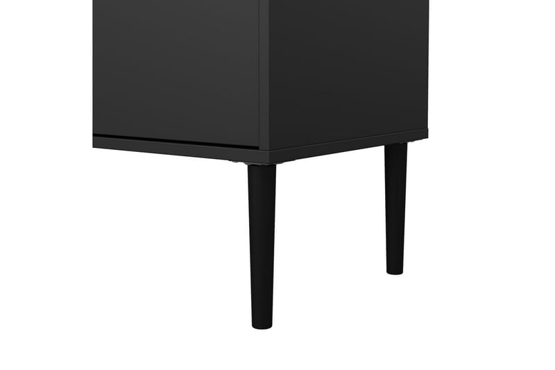 Yumi TV-benk 177 cm - Svart - Møbler - TV- & Mediamøbler - TV benk & mediabenk