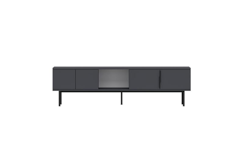 Zeiran TV-benk 180 cm - Antrasitt - Møbler - TV- & Mediamøbler - TV benk & mediabenk