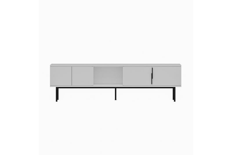 Zeiran TV-benk 180 cm - Hvit - Møbler - TV- & Mediamøbler - TV benk & mediabenk
