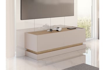 Zelric Tv-bänk 150 cm - Beige - Møbler - TV- & Mediamøbler - TV benk & mediabenk