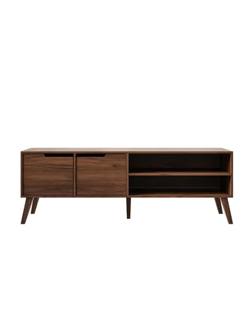 Zelto TV-benk 160 cm - Warmia valnøtt - Møbler - TV- & Mediamøbler - TV benk & mediabenk