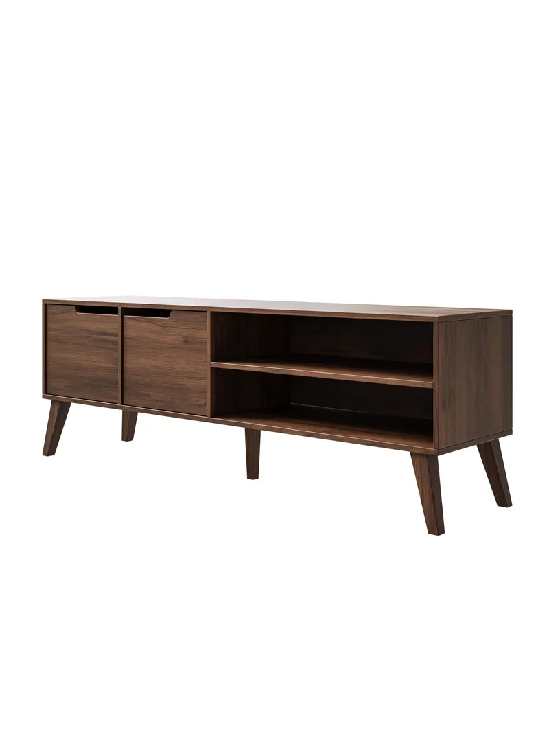 Zelto TV-benk 160 cm, Warmia valnøtt