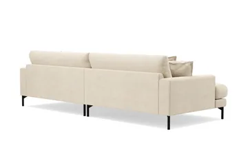 Menard Premium 5-seters dyp sofa i chenille - Beige - Møbler - Sofaer