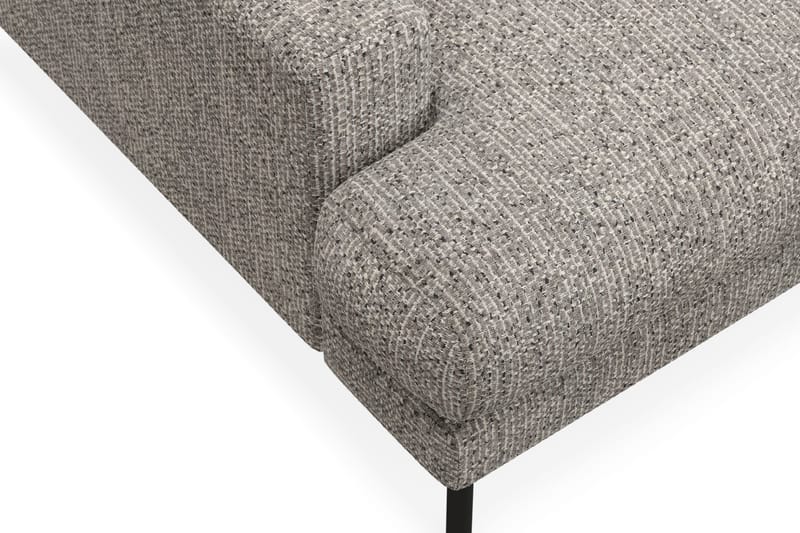 Menard Premium 5-seters dyp sofa i chenille - Grå - Møbler - Sofaer