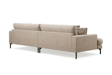 Menard Premium 5-seters dyp sofa i stoff - Beige - Møbler - Sofaer