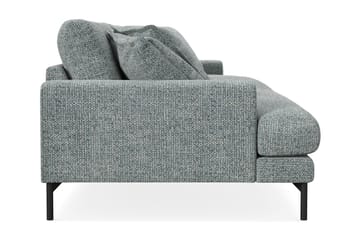 Menard Premium 5-seters dyp sofa i chenille - Grå/Blå - Møbler - Sofaer