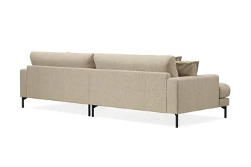 Menard Premium 5-seters dyp sofa i chenille - Beige - Møbler - Sofaer