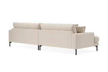 Menard Premium 5-seters dyp sofa i chenille - Lysbeige - Møbler - Sofaer