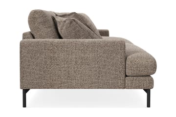 Menard Premium 5-personers Dyb Sofa i Chenille - Brun - Møbler - Sofaer