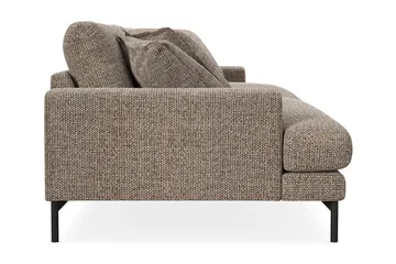 Menard Premium 5-seters dyp sofa i chenille - Brun - Møbler - Sofaer
