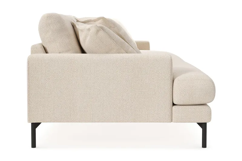 Menard Premium 5-seters dyp sofa i chenille - Lysbeige - Møbler - Sofaer