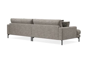 Menard Premium 5-personers Dyb Sofa i Chenille - Grå - Møbler - Sofaer