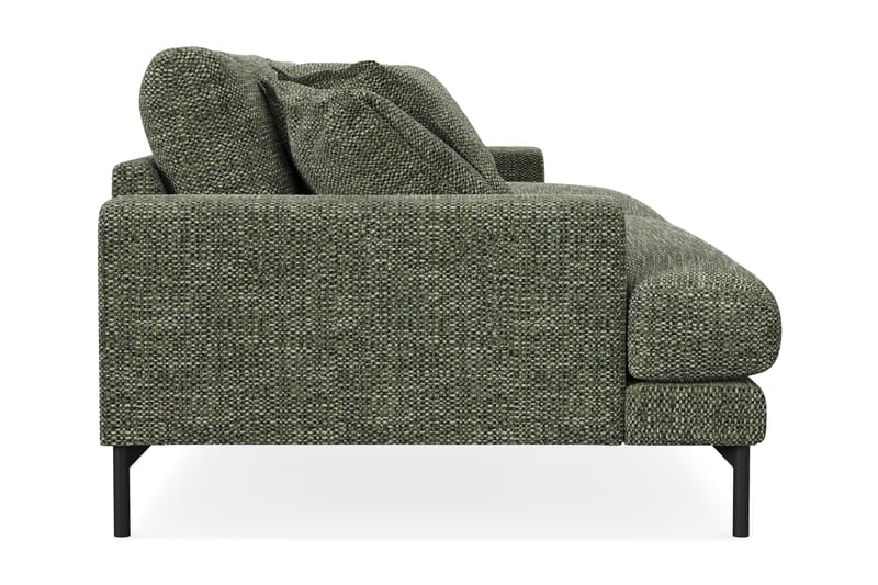 Menard Premium 5-personers Dyb Sofa i Chenille - Grøn - Møbler - Sofaer