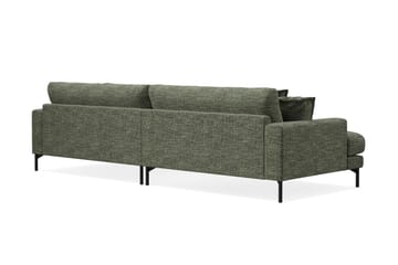 Menard Premium 5-personers Dyb Sofa i Chenille - Grøn - Møbler - Sofaer