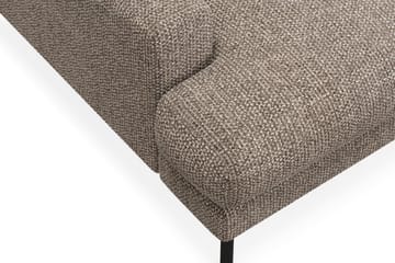 Menard Premium 5-personers Dyb Sofa i Chenille - Brun - Møbler - Sofaer