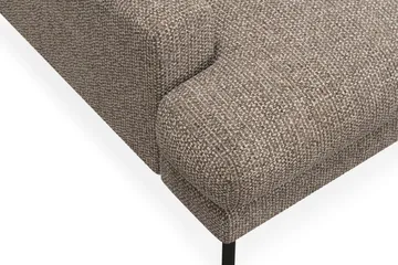 Menard Premium 5-seters dyp sofa i chenille - Brun - Møbler - Sofaer