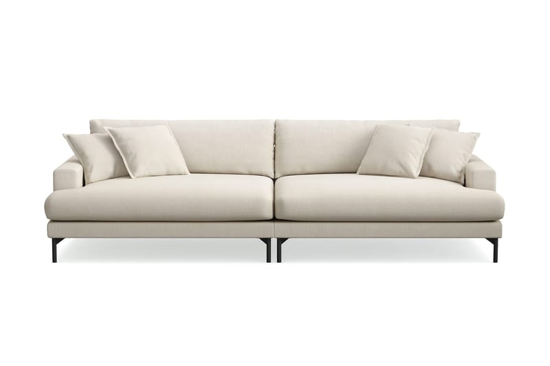 Menard Premium 5-seters dyp sofa i stoff, Beige